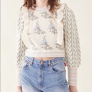 LoveShackFancy Warwick sweater